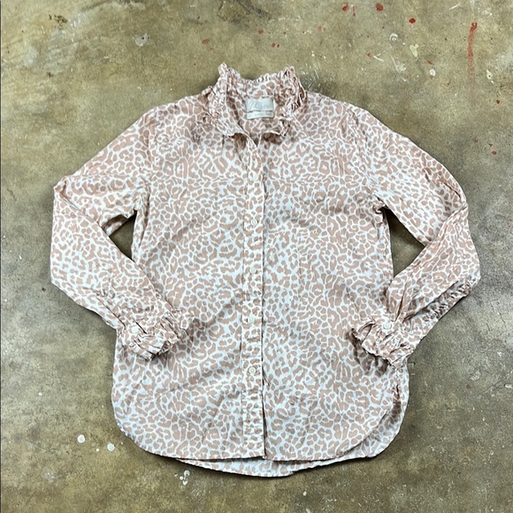 J. Crew Dusty Pink and White Casual Button Down Shirt Lightweight Cotton
Size: 0 - Picture 1 of 5